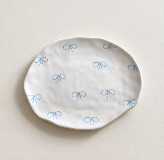Bow Ceramic Plate