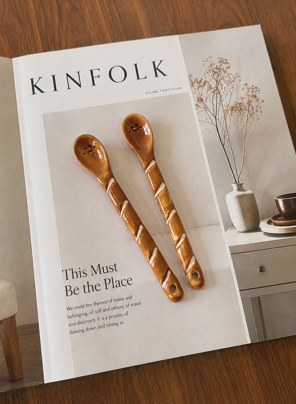 Ceramic Baguette Spoon Stirrer