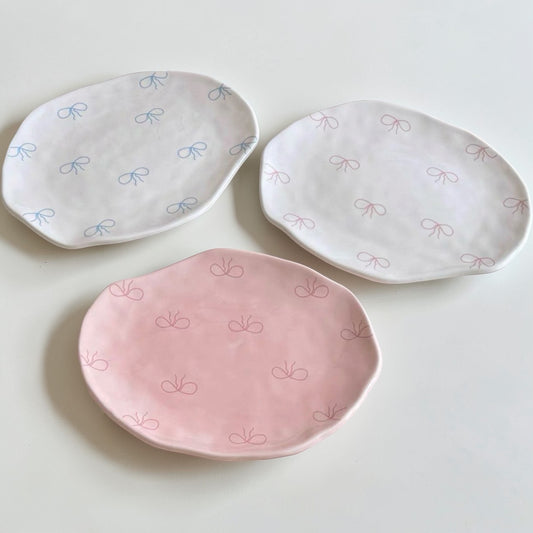 Bow Ceramic Plate