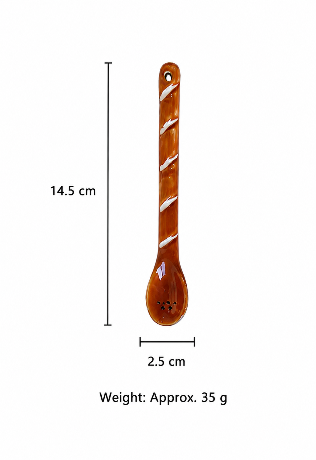 Ceramic Baguette Spoon Stirrer