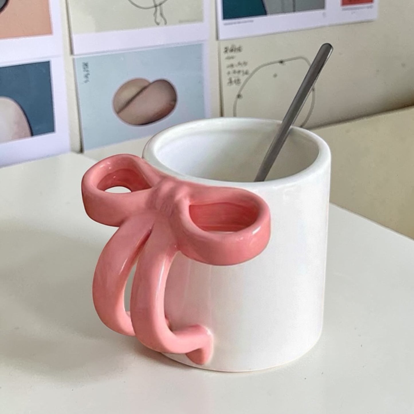 Pink Bow Mug