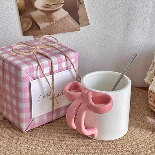 Pink Bow Mug
