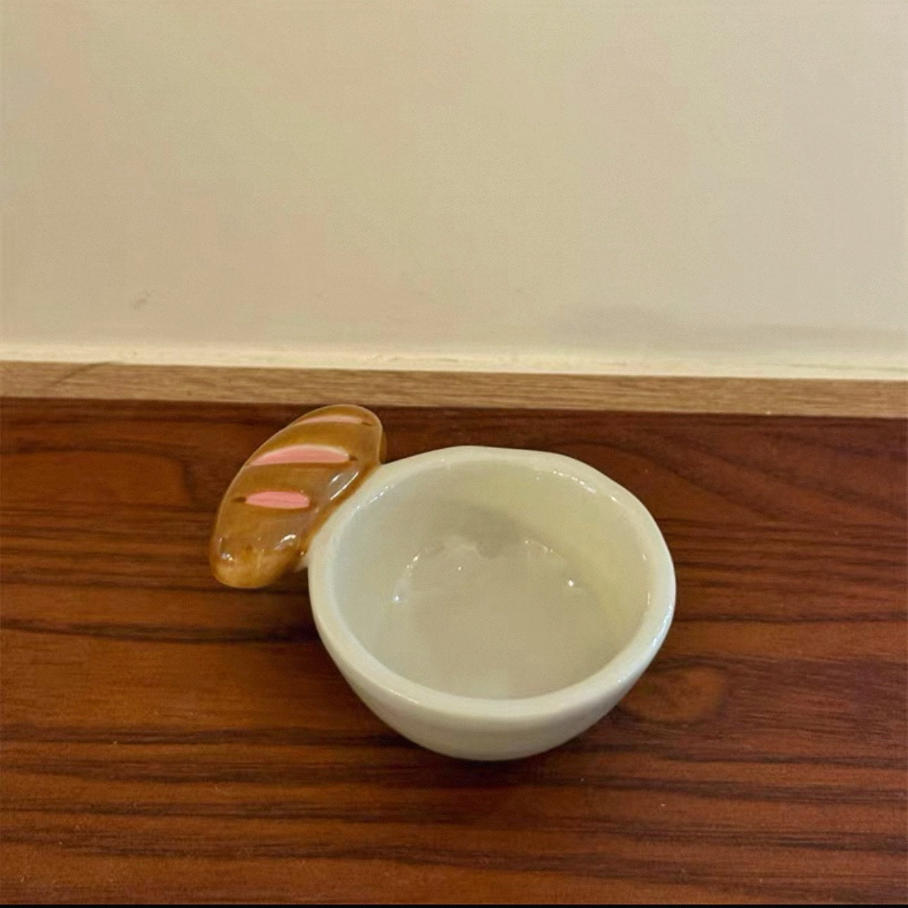 Pretzel and Bread Dipping Sauce Plate